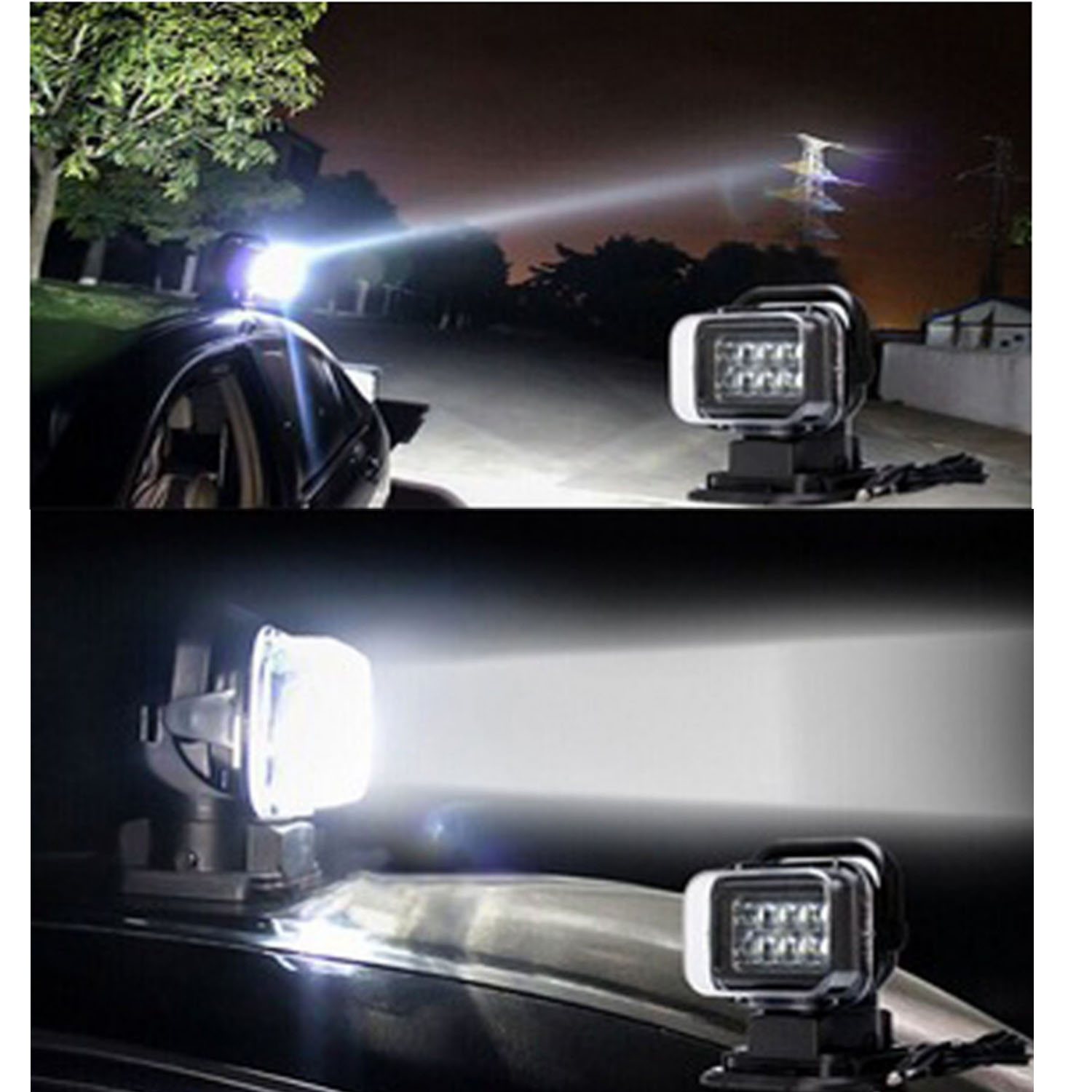 SL-A02B LED remote searchlight 