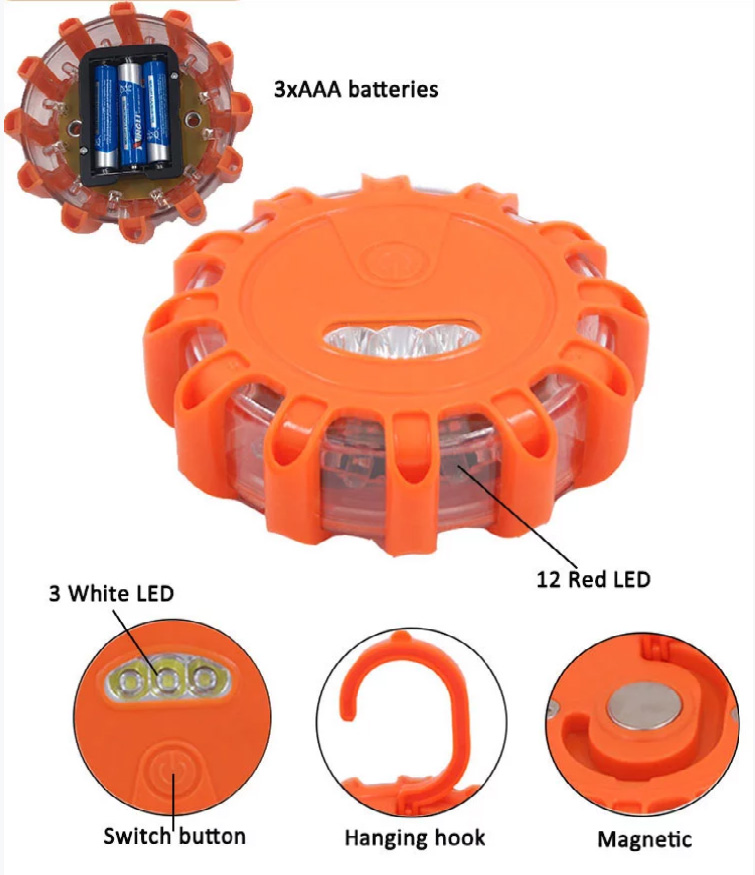 2002R LED Warning Light