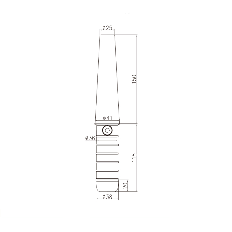 PZ233-M270AA  LED traffic baton with ALARM