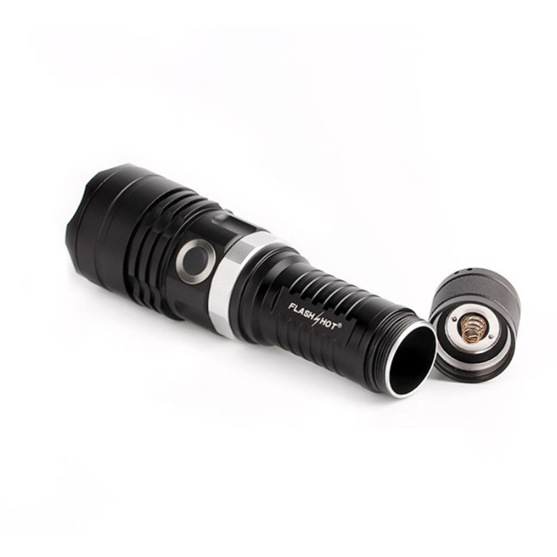 T800 LED Glare Tactical Flashlight