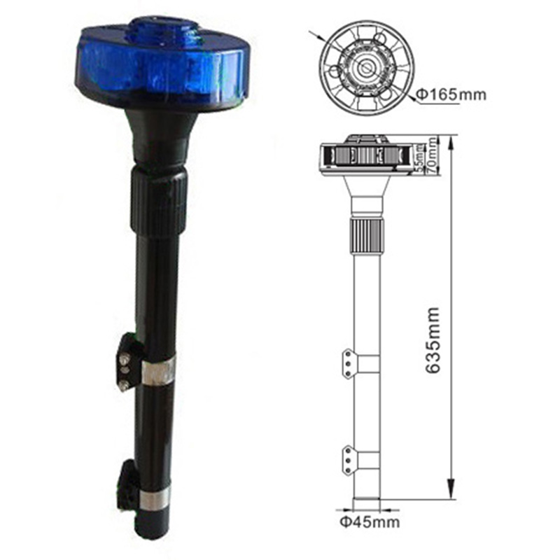 LTDF40 Motorcycle pole light