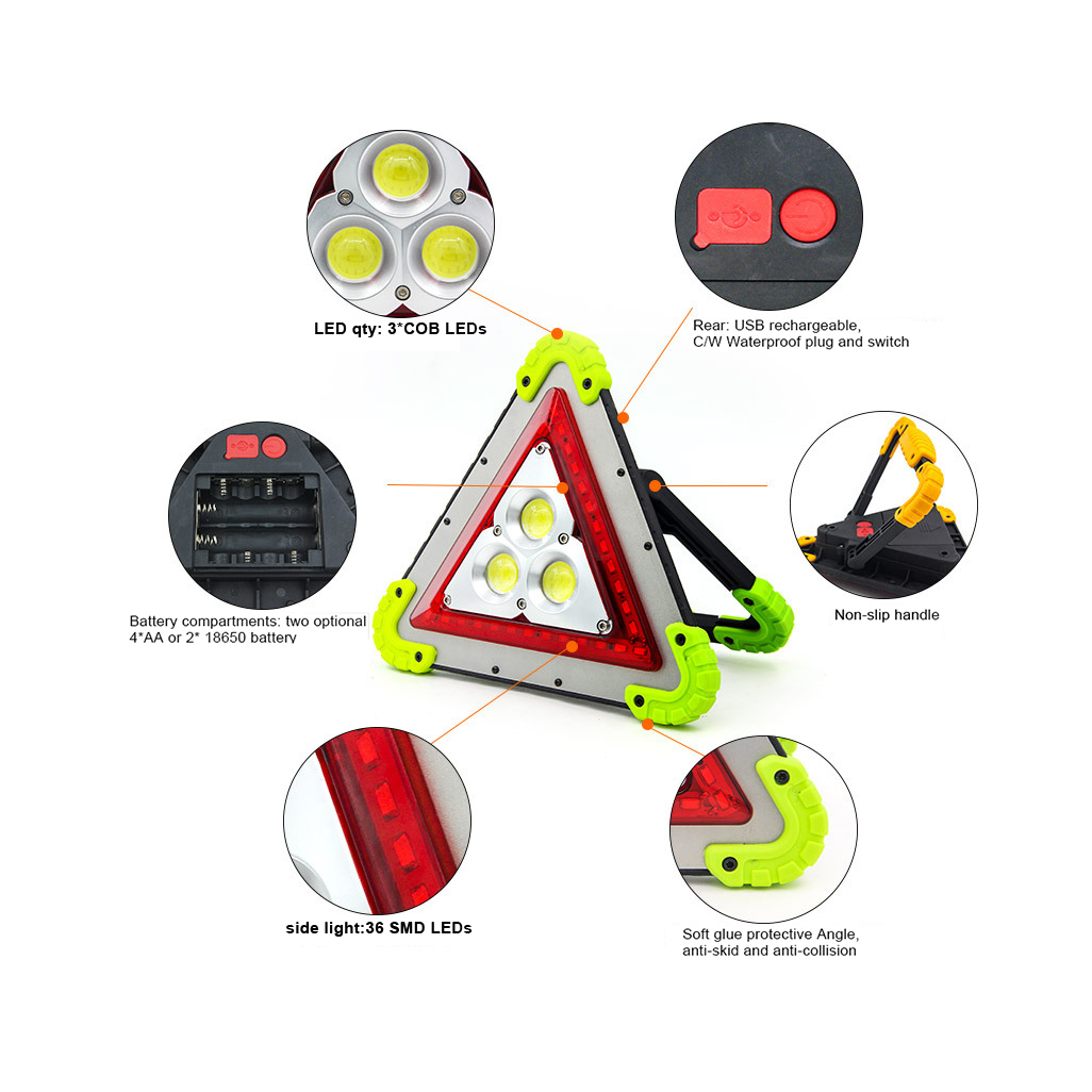 W838 LED Rechargeable COB Worklight