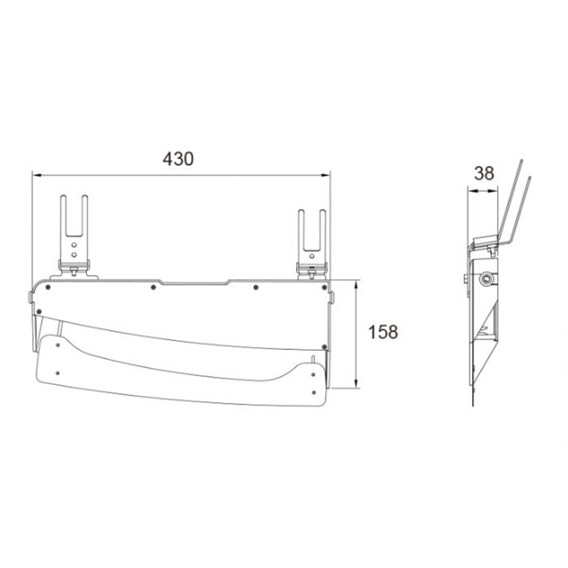 LTD610E Tri-color Visor  bar