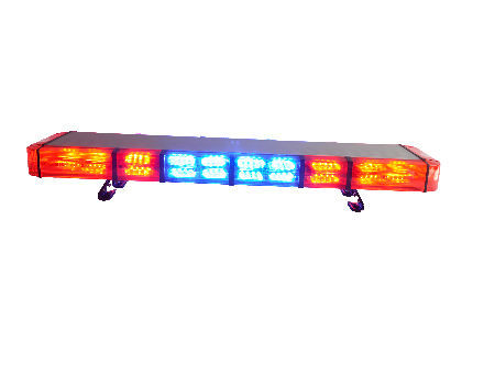 China Higher power LEDs super thin fully Aluminum dome lightbar