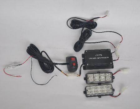 China LED hide head warning light kit