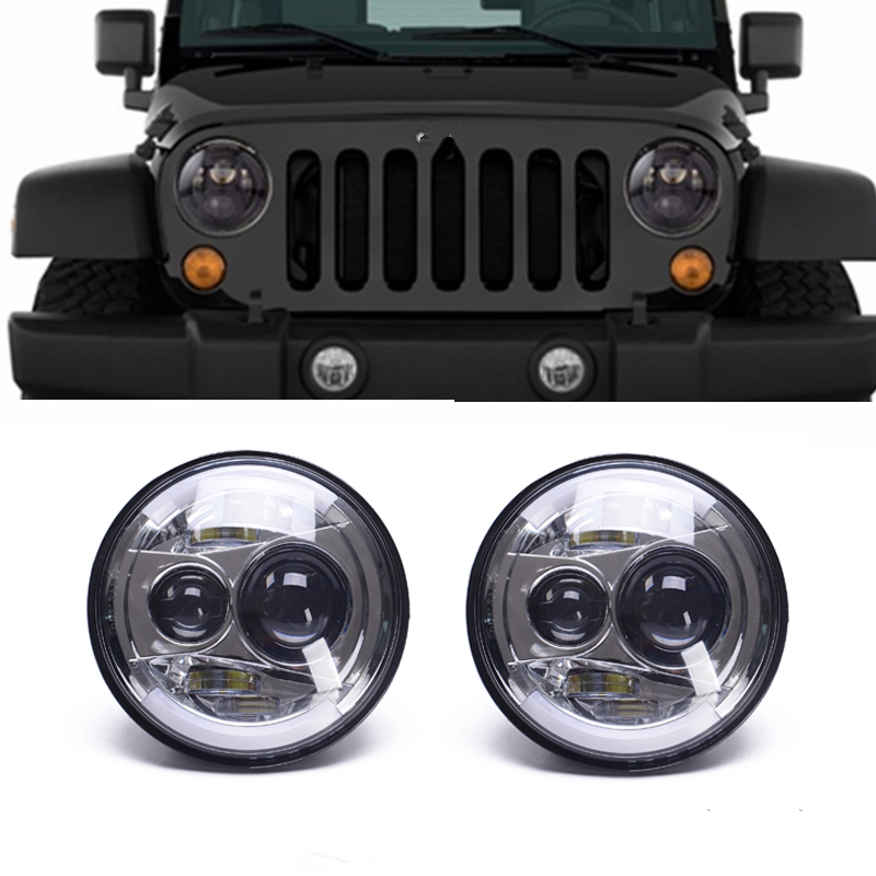 Black-Daymaker-Style-LED-Projection-Headlight-Kit-for-Jeep-Applications-7-Led-Wrangler-led-headlights-for.jpg